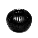 Pojemnik na spinacze metalowy okrągły siatka TRIES czarny  /SPKUL/CZ/