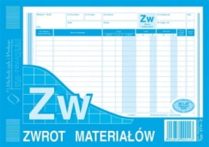 DRUK ZWROT MATERIAŁÓW SAMOK MICHALCZYK I PROKOP 13 A4