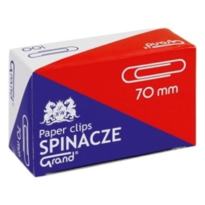 Spinacze biurowe okrągłe GRAND 70 mm 50 sztuk /110-1384/