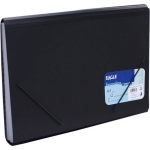 Teczka harmonijkowa EAGLE czarna /120-1156/