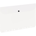 Teczka kopertowa z europerforacją na zatrzask A4 GRAND ZP045A biała /120-1461/