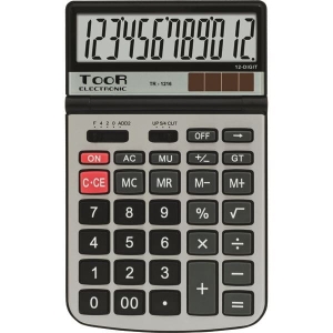Kalkulator kieszonkowy 12 pozycyjny TOOR TR-1216-b /120-1835/