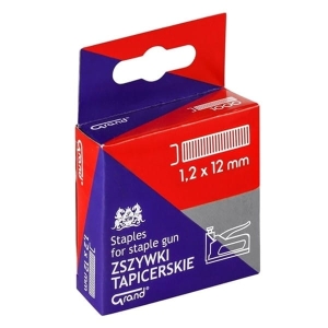 Zszywki tapicerskie 1,2/12mm GRAND 1000szt. /110-1707/