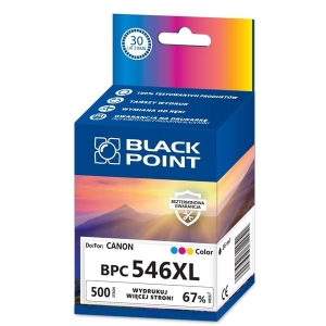 Tusz CANON CL-546XL color BLACK POINT  /BPC546XL/