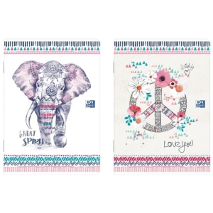 Zeszyt A5/60 linia 90g posiada adresówkę OXFORD BOHO 1szt /400114801/