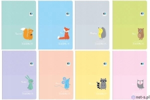 ZESZYT A5/32 KOLOROWA LINIA POSIADA ADRESÓWKE