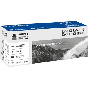 Toner OKI 45807106 BLACK POINT Super Plus  /LBPPOB432/