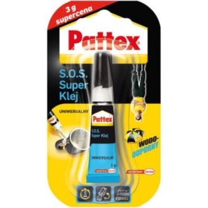 Klej szybkoschnący 3g Pattex s.o.s. Blister /1692510/