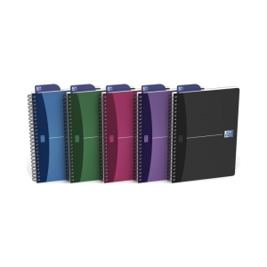 Kołozeszyt A4/90 okładka PP kratka 90g OXFORD URBAN mix kolorów 1szt. /100101421/