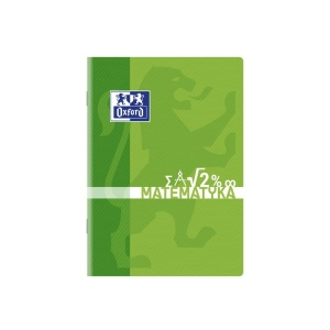 Zeszyt tematyczny A5/60 kratka posiada adresówkę MATEMATYKA 90G OXFORD 1szt. /400092595/