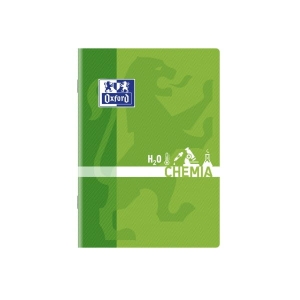Zeszyt tematyczny A5/60 kratka posiada adresówkę CHEMIA 90g OXFORD 1szt. /400092590/