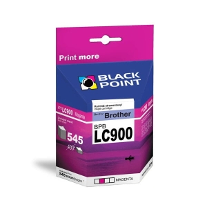 Tusz zamienny do BROTHER LC900M marki Black Point, magenta