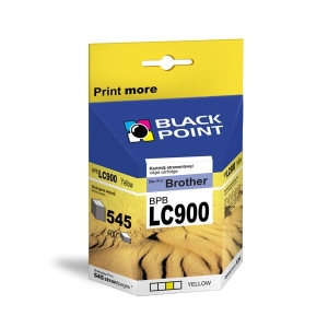Tusz zamienny do BROTHER LC900Y marki Black Point, yellow
