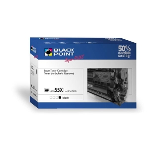 Toner HP CE255X  czarny marki Black Point Super Plus /LBPPH55X/