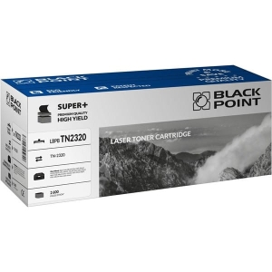 Toner BROTHER TN2320 czarny 2600str. BLACK POINT SUPER PLUS /LBPBTN2320/
