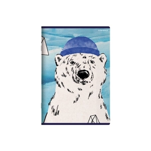 Zeszyt A5/60 kratka z marginesem TOP 2000 WINTER SAILOR MIX /400157740/