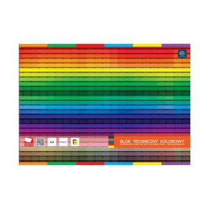Blok techniczny A3/20k kolor barwiony w masie 180g INTERDRUK