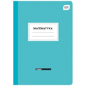 Zeszyt tematyczny A5/60 kratka brak adresówki matematyka INTERDRUK
