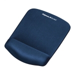 Podkładka pod mysz i nadgarstek FELLOWES plush touch niebieska -9287302-