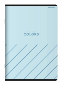 ZESZYT A5 32K KRATKA Z MARGINESEM TOP 2000 COLORS MIX WZORÓW - 1szt.