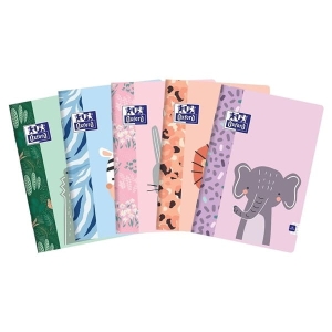 Zeszyt A5/16 kratka posiada adresówkę okładka SOFT TOUCH OXFORD KIDS mix wzorów i kolorów 1szt. /400170266/