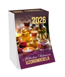 Kalendarz ścienny 72x114mm dzienny KALPOL 2026 Vademecum Uzdrowiciela 1szt.