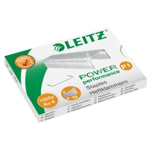 Zszywki LEITZ 8 cynkowane
