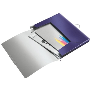 Teczka z gumką LEITZ Style 30 mm niebieska /39560069/