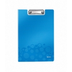 Deska z klipem A4 LEITZ WOW zamykana niebieska