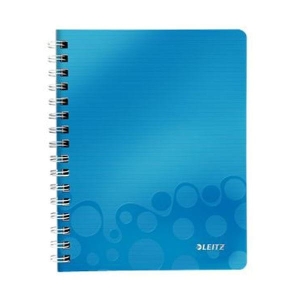 KOŁOZESZYT A5/80 KRATK LEITZ WOW NIEBIESKI  /46410036/