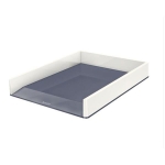 Szuflada na dokumenty LEITZ WOW biało-szara /53611001/