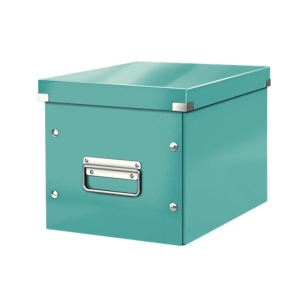 Pudło LEITZ WOW CS uniwersalne M 240x240x250 mm turkusowe /61090051/