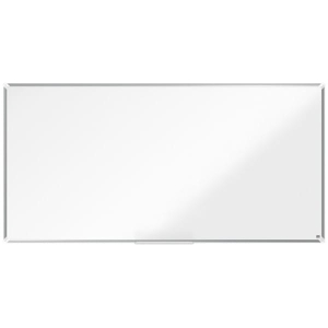 Tablica magnetyczna suchościeralna porcelanowa panoramiczna  NOBO PREMIUM PLUS 32" 40x71cm z półką /1915365/