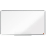 Tablica magnetyczna suchościeralna stalowa panoramiczna 40" 89x50cm z półką NOBO PREMIUM PLUS WIDESCREEN /1915371/
