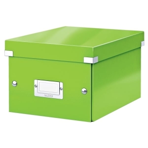 Pudło LEITZ CLICKSTORE uniwersalne małe WOW zielone /60430054/