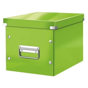 Pudło LEITZ WOW CS uniwersalne M 240x240x250mm zielone /61090054/