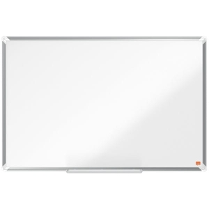 Tablica magnetyczna suchościeralna stalowa rama aluminiowa 60x90 z półką NOBO PREMIUM PLUS /1915155/