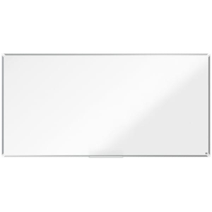 Tablica magnetyczna suchościeralna stalowa rama aluminiowa 100x200 z półką NOBO PREMIUM PLUS /1915162/