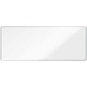 Tablica magnetyczna suchościeralna stalowa rama aluminiowa 120x300 z półką NOBO PREMIUM PLUS /19015165/