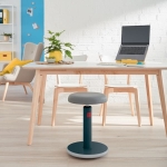 Stołek ergonomiczny LEITZ ERGO COSY szary /65180089/ !( dostępność koniec stycznia, początek lutego)!