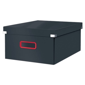 Pudło LEITZ CLICKSTORE COSY uniwersalne duże szare /53490089/