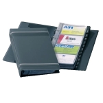 Wizytownik na 200 wizytówek DURABLE VISIFIX antracytowy /2385 58/