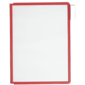 Zestaw paneli prezentacyjnych DURABLE SHERPA czerwony 5 sztuk