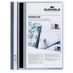 Skoroszyt prezentacyjny DURAPLUS  szary A4 2579 10