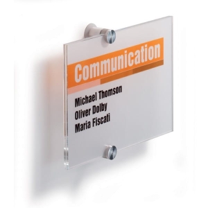 Tabliczka informacyjna DURABLE CRYSTAL SIGN 210x148mm