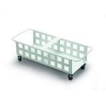 Wózek DURABIN TROLLEY FOR 2x60 do dwóch pojemników 60l biały /1801667010/
