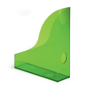 Pojemnik na dokumenty DURABLE BASIC transparentny zielony