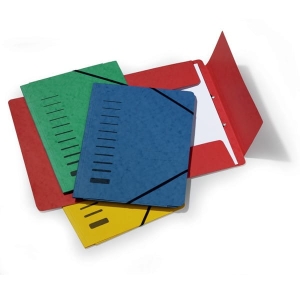 Teczka z gumką preszpanowa A4 niebieska DURABLE