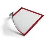 Ramka DURABLE magnetyczna A4 czerwona 5 sztuk  / 486903/