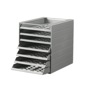 Pojemnik z 7 szufladami do montażu DURABLE IDEALBOX BASIC A4 szary